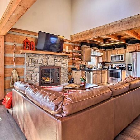 Panoramic-View Gatlinburg Cabin With Private Hot Tub Esterno foto