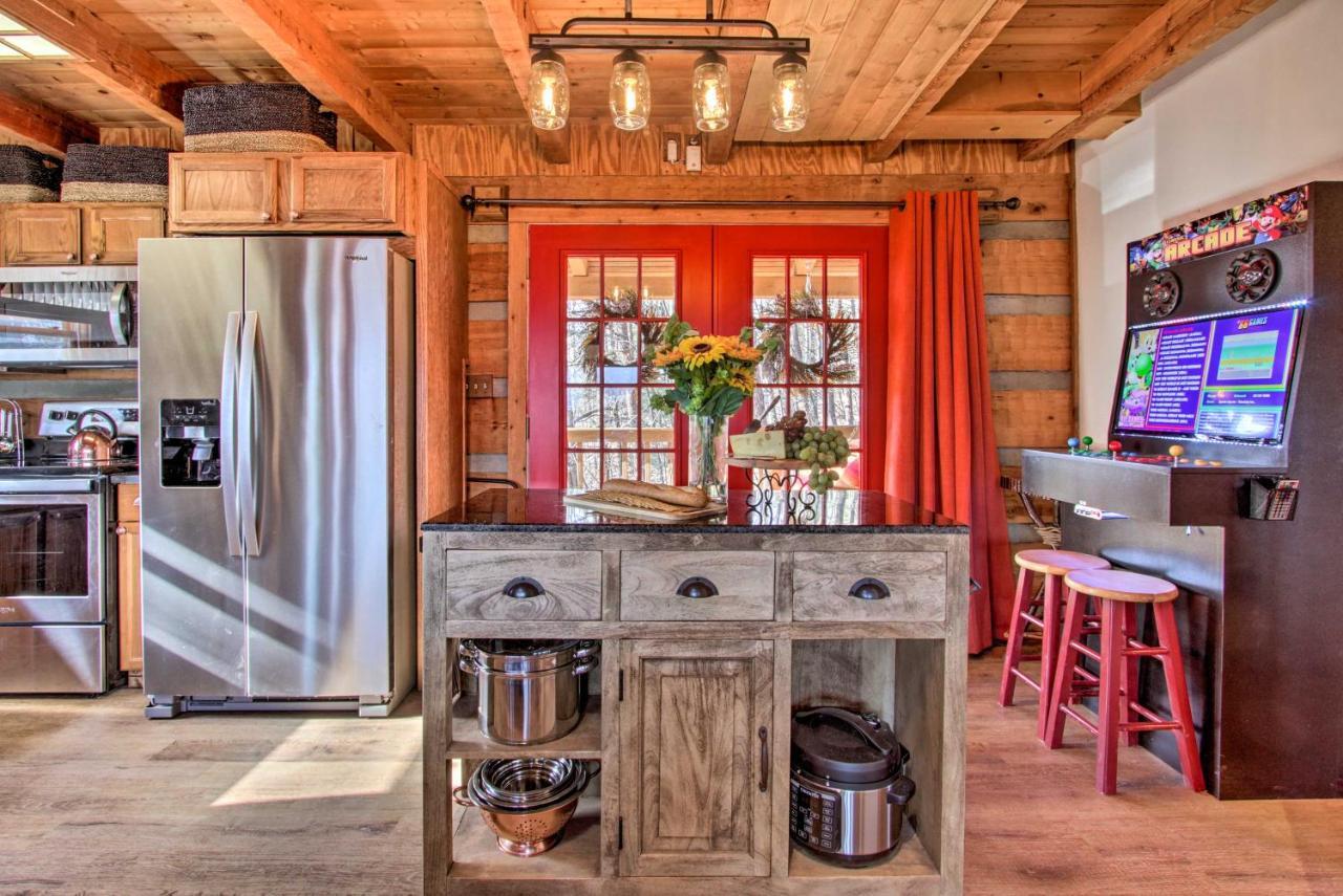 Panoramic-View Gatlinburg Cabin With Private Hot Tub Esterno foto