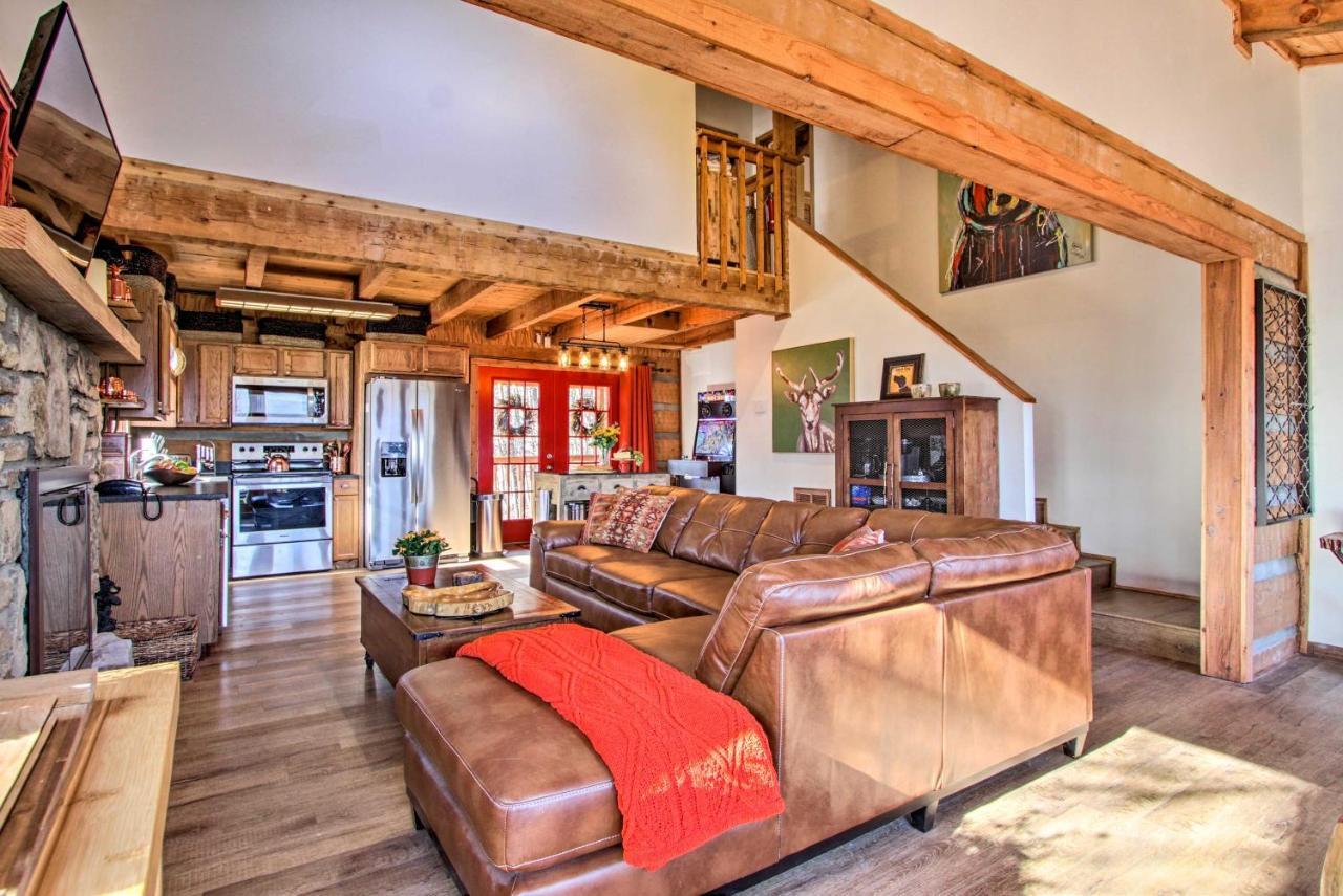 Panoramic-View Gatlinburg Cabin With Private Hot Tub Esterno foto