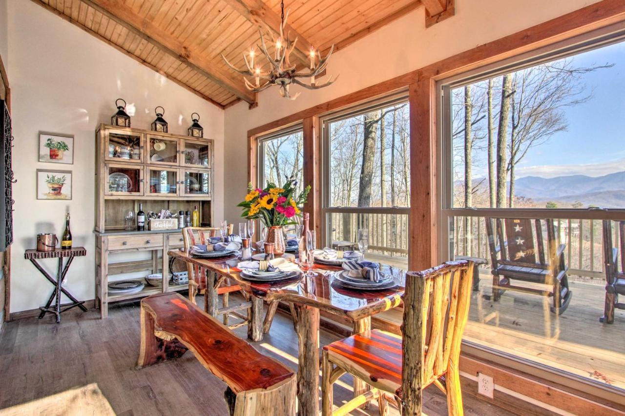Panoramic-View Gatlinburg Cabin With Private Hot Tub Esterno foto