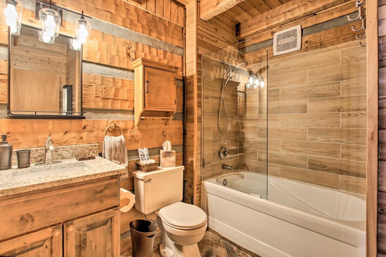 Panoramic-View Gatlinburg Cabin With Private Hot Tub Esterno foto