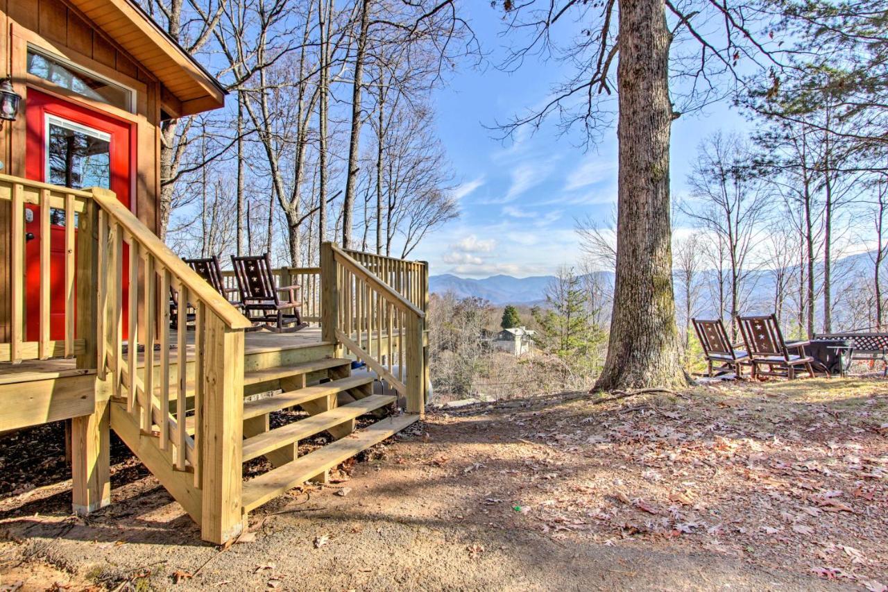 Panoramic-View Gatlinburg Cabin With Private Hot Tub Esterno foto
