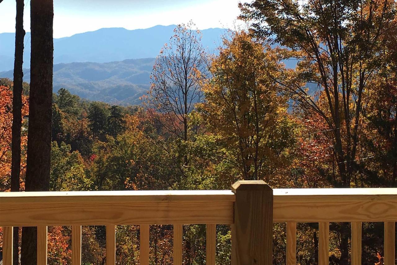 Panoramic-View Gatlinburg Cabin With Private Hot Tub Esterno foto